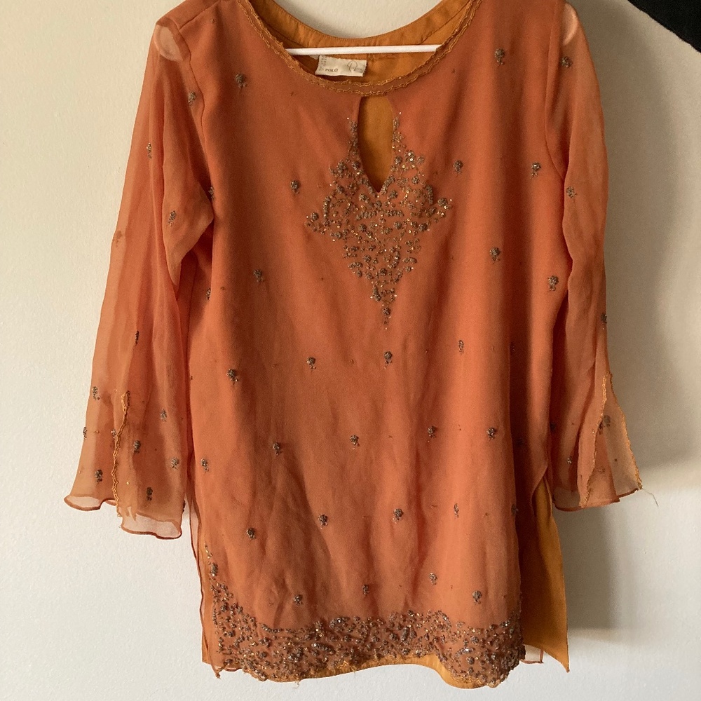 Sparkly Boho Top